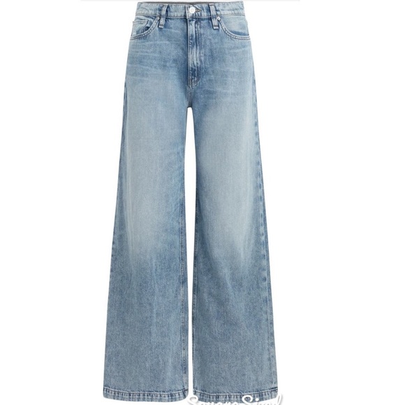 Hudson Jeans Jodie High Waist Wide Leg Jeans - Picture 5 of 12